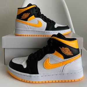 Jordan 1 Mid Laser Orange